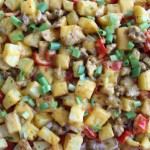 Katy’s Breakfast Sausage and Potato Hash