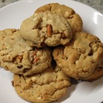 White Chocolate & Pretzel Peanut Butter Cookies