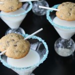 Milk & Cookies Shooters {Virtual Baby Shower for Jan}