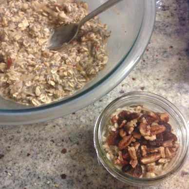 20. Apple Pie Overnight Oats