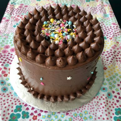 Malt Ball Cake
